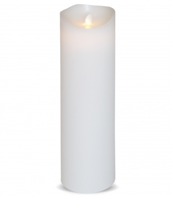 Білий світло свічка
